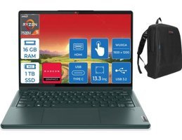 Lenovo Yoga 6 13ABR8 883B2008FTXF01 Harici AMD Radeon RX Vega 7 AMD Ryzen 5 7530U 16 GB Ram 1 TB SSD 13.3 inç WUXGA FreeDos Dokunmatik 2'si 1 Arada Laptop