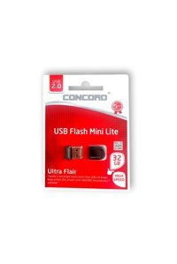 Concord Ultra Flair C-Uml Mini USB 2.0 Usb Type-A 32 GB Flash Bellek Siyah