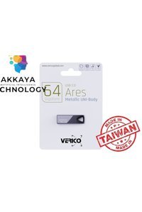 Verico Ares USB 2.0 Usb Type-A 64 GB Flash Bellek Siyah