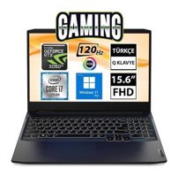 Lenovo Ideapad Gaming 3 82K101J9TX11 Harici GeForce RTX 3050 Tİ Intel Core i7 11370H 64 GB Ram 512 GB SSD 15.6 inç Full HD Windows 11 Pro Oyuncu Laptop