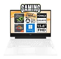 HP Victus 15-FB0004NT 71T71EA08 Harici GeForce RTX 3050 Tİ AMD Ryzen 7 5800H 64 GB Ram 512 GB SSD 15.6 inç Full HD Windows 10 Pro Oyuncu Laptop