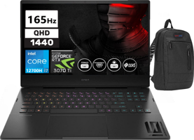 HP Omen 16-K0008NT OM7H8Z5EAW11 Harici GeForce RTX 3070 Tİ Intel Core i7 12700H 16 GB DDR5 Ram 1 TB SSD 16.1 inç QHD Windows 11 Home Oyuncu Laptop + Zetta Çanta