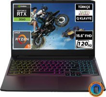 Lenovo Ideapad Gaming 3 82K2023LTX02 Harici GeForce RTX 3060 AMD Ryzen 5 5600H 16 GB Ram 1 + 1 TB SSD 15.6 inç Full HD FreeDos Oyuncu Laptop