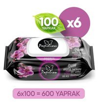 Papilion Premium Aroma 100 Yaprak 6'lı Islak Mendil