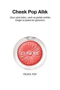 Clinique Cheek Pop Peach Pop Işıltılı Toz Allık