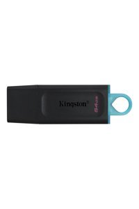 Kingston Data Traveler Exodia USB 3.2 Usb Type-A 64 GB Flash Bellek Siyah Turkuaz