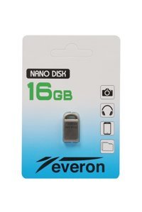 Everon Şifreli Mini USB 2.0 Usb Type-A 16 GB Flash Bellek Gri