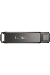 Sandisk Ixpand Luxe Sdıx70N-128G-Gn6Ne Çift Taraflı USB 3.1 Usb Type-C 128 GB Flash Bellek Gri