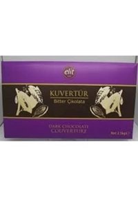 Elit Kuvertür Mor Bitter-Sütlü Çikolata 2.5 kg