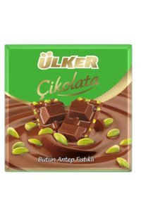 Ülker Kare Antep Fıstıklı Çikolata 65 gr 7 Adet