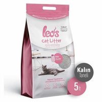 Leo's Baby Powder Kokulu Kalın Taneli Bentonit Kedi Kumu 2x5 lt