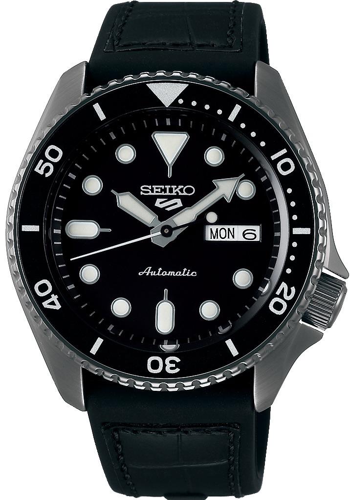 Seiko SRPD65K3 Takvimli 42 mm Siyah Silikon Kordon Analog Erkek Kol Saati