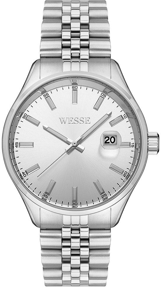 Wesse WWG206802 Takvimli 42 mm Çelik Kordon Analog Erkek Kol Saati