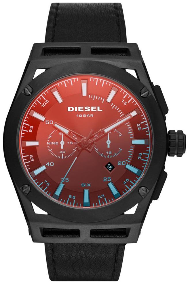 Diesel DZ4544 Takvimli 42 mm Siyah Deri Kordon Analog Erkek Kol Saati