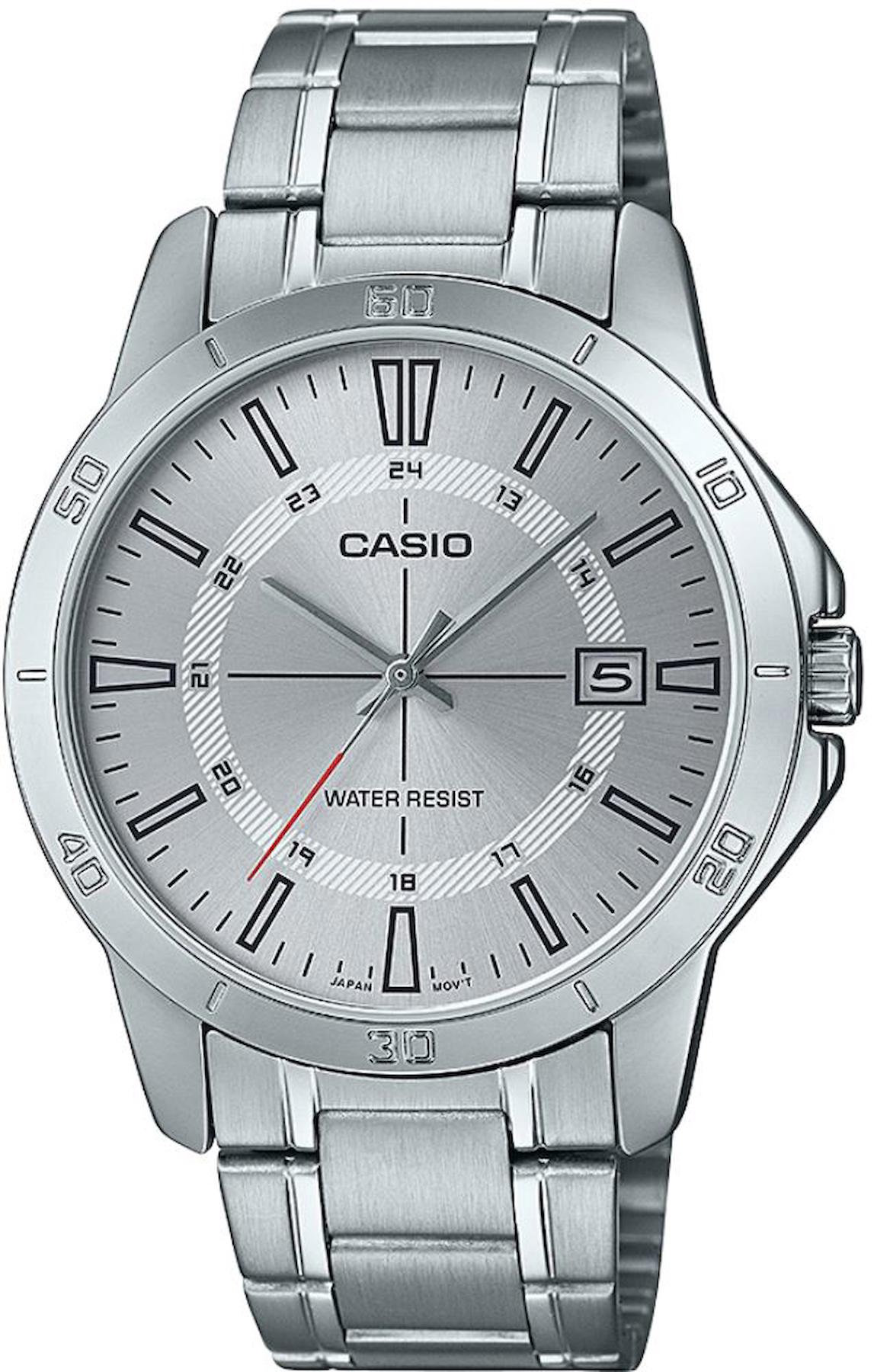 Casio MTP-V004D-7CUDF Takvimli 41 mm Çelik Kordon Analog Erkek Kol Saati