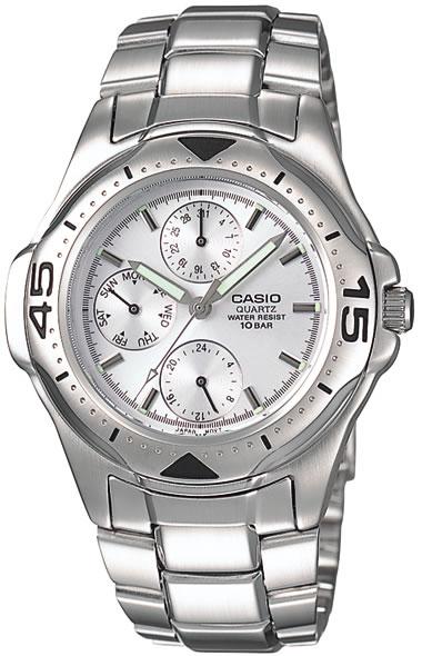 Casio MTD-1046A-7A Takvimli 39.8 mm Çelik Kordon Analog Kol Saati