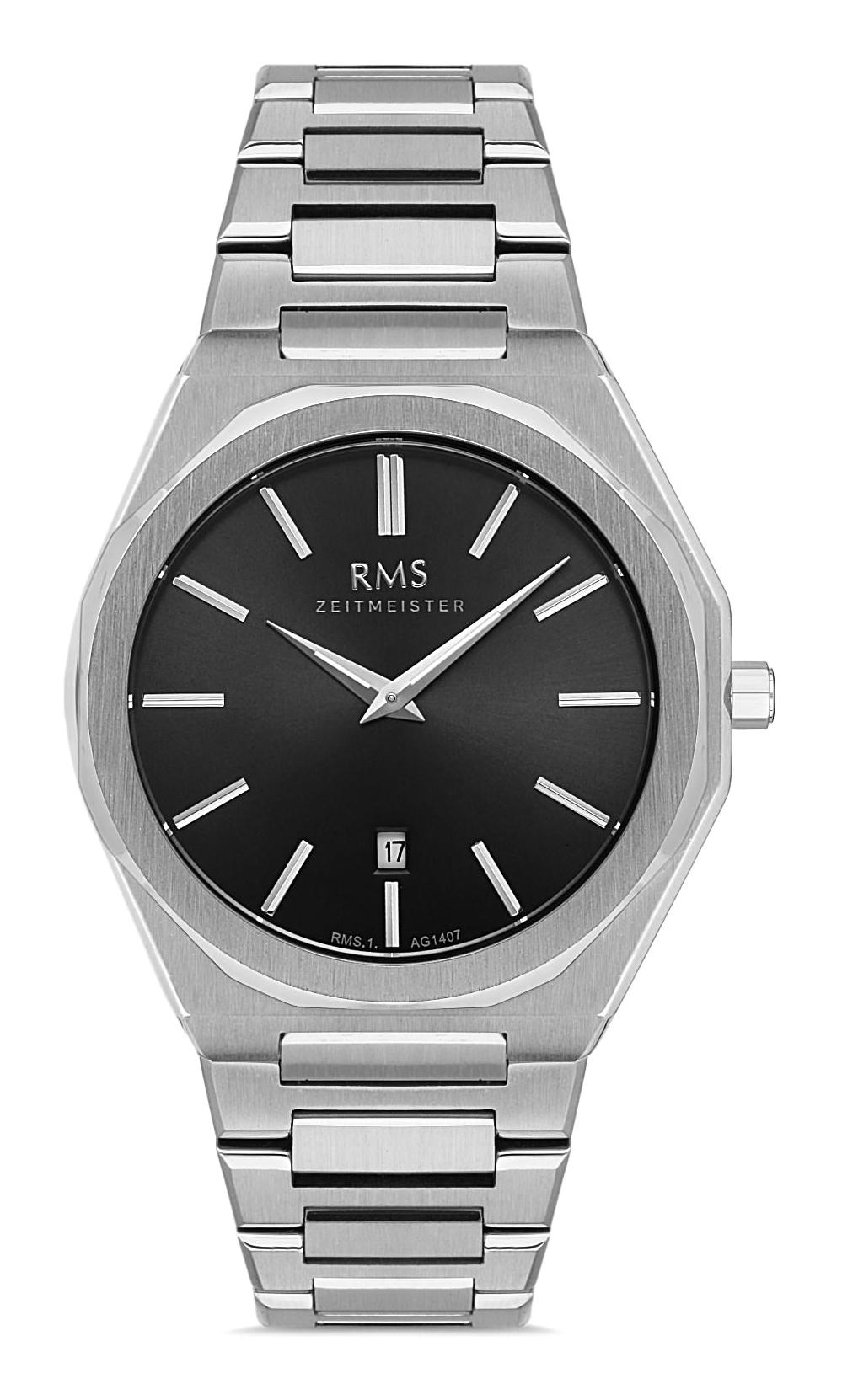 Romanson RMS.1AG1407.02 Takvimli 42 mm Çelik Kordon Analog Erkek Kol Saati