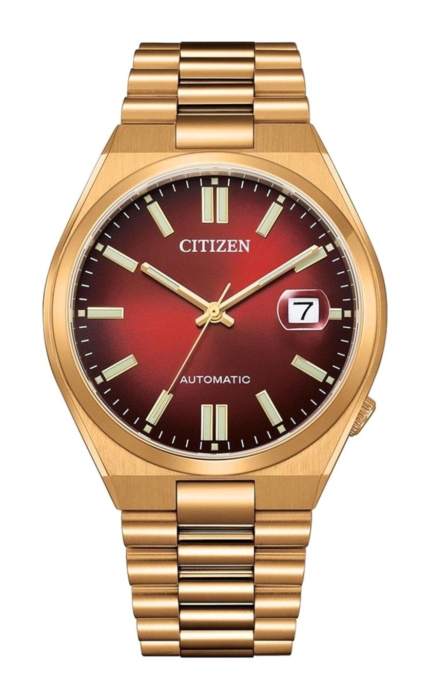 Citizen NJ0153-82X Takvimli 40 mm Rose Gold Çelik Kordon Analog Erkek Kol Saati