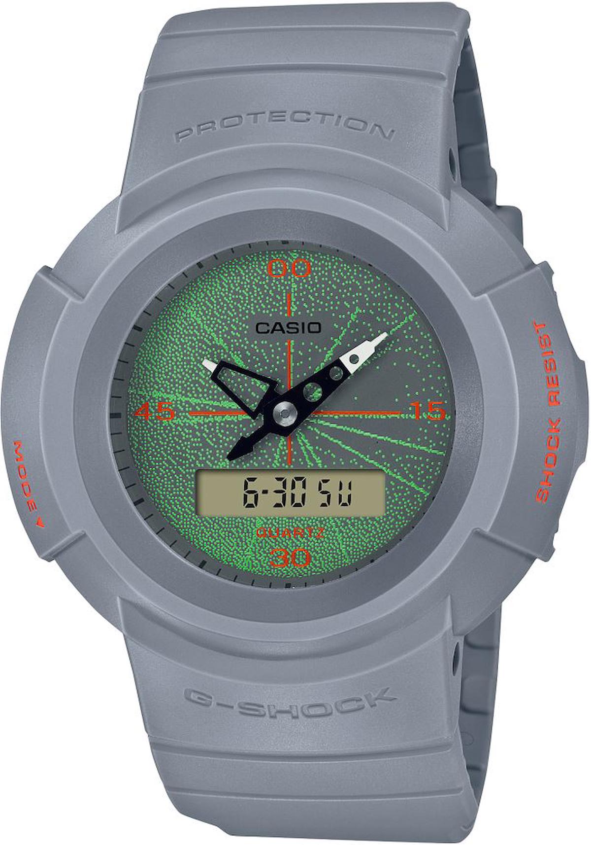 Casio AW-500MNT-8ADR Takvimli 47.7 mm Çelik Kordon Analog Kol Saati