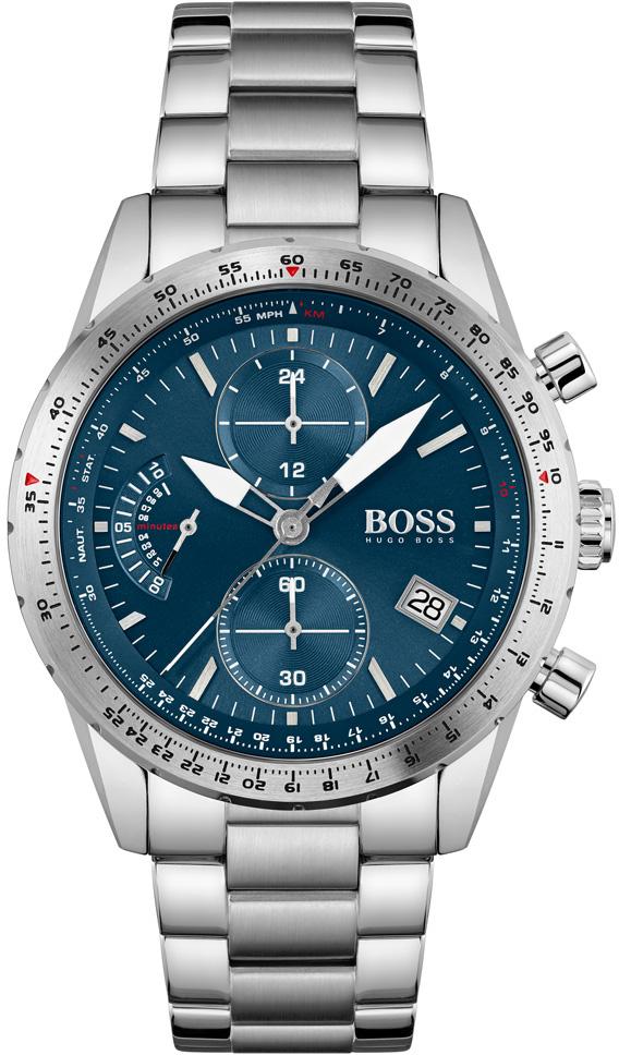 Boss Watches HB1513850 Takvimli 44 mm Çelik Kordon Analog Kol Saati