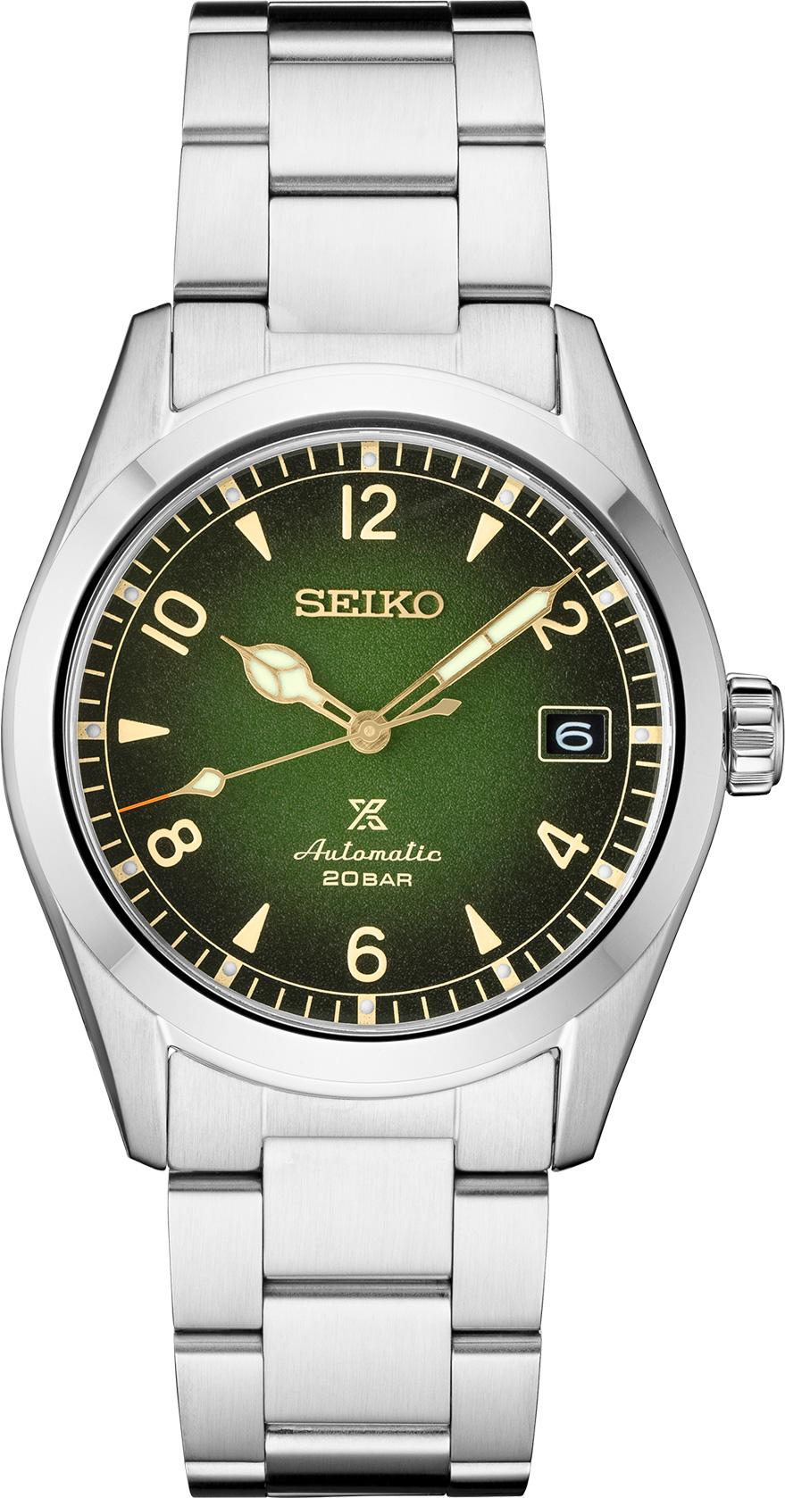 Seiko SPB155J Takvimli 38 mm Çelik Kordon Analog Erkek Kol Saati