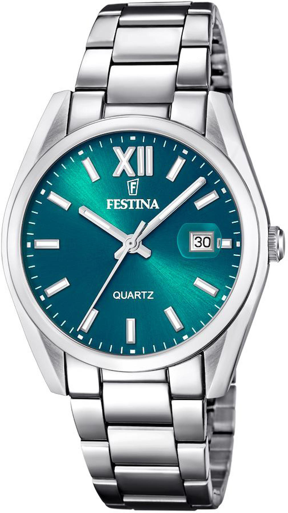 Festina F20683-3 Takvimli 40 mm Çelik Kordon Analog Kol Saati