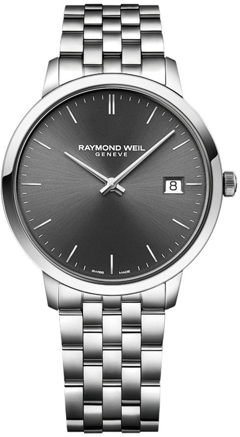 Raymond Weil RW5585ST60001 Takvimli 42 mm Çelik Kordon Analog Erkek Kol Saati