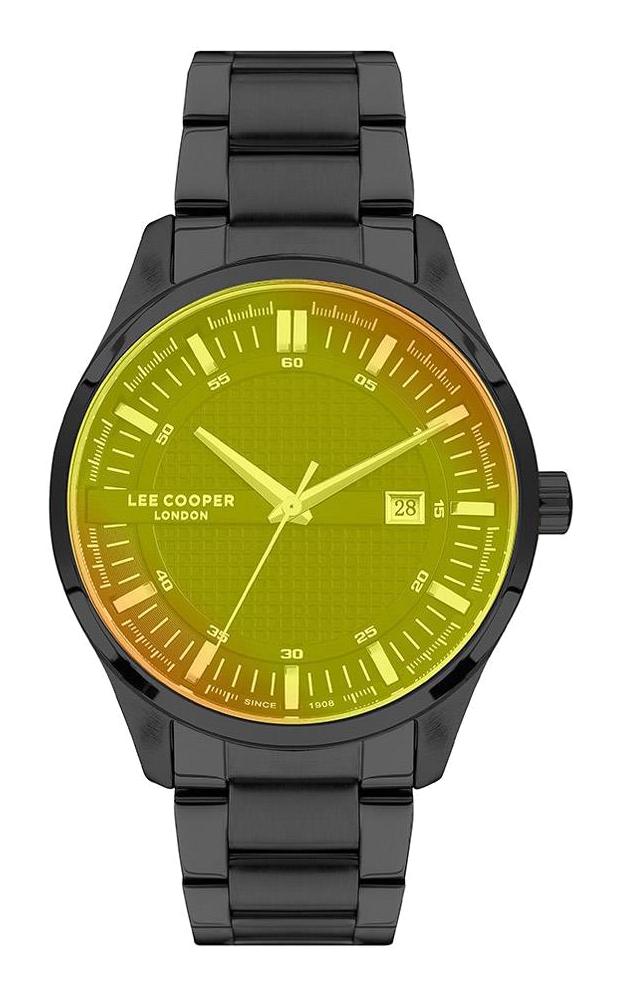 Lee Cooper LC07270.650 Takvimli 45 mm Çelik Kordon Analog Erkek Kol Saati