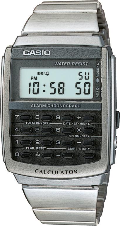 Casio CA-506-1DF Takvimli 34.8 mm Çelik Kordon Dijital Kol Saati