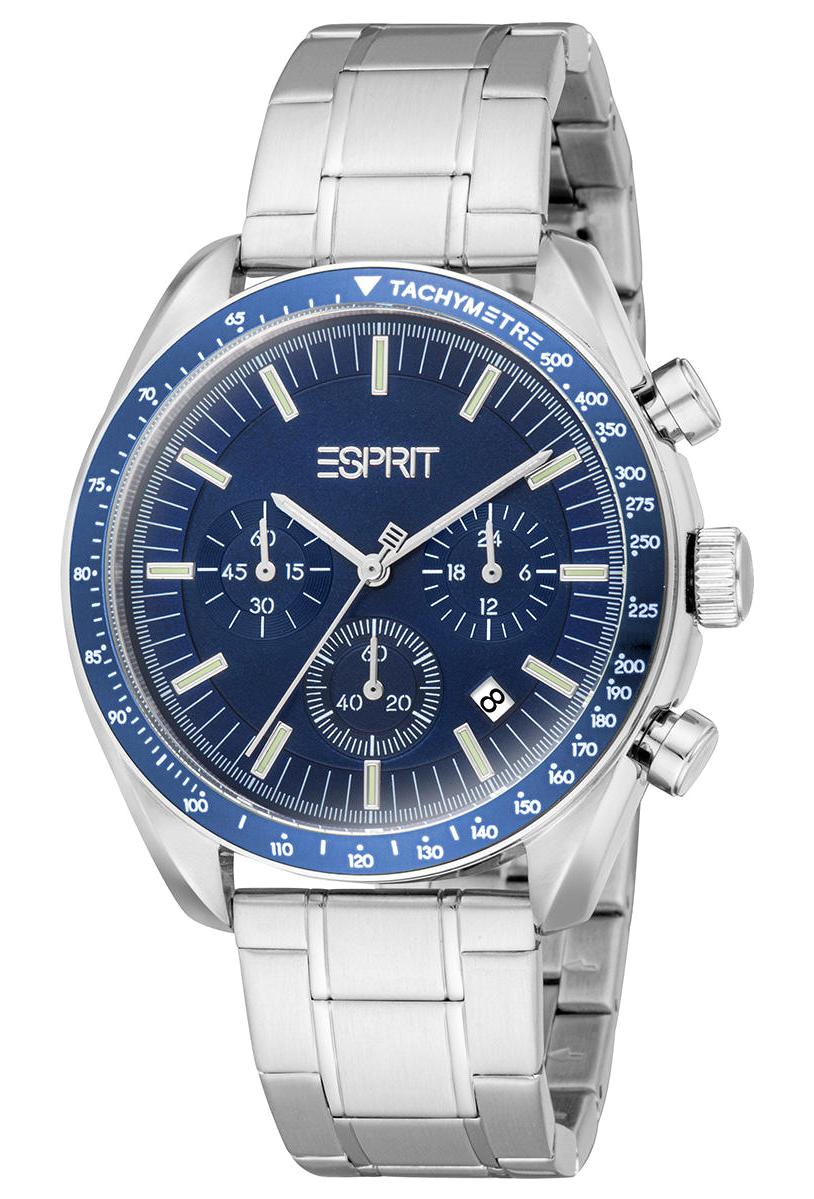 Esprit ES1G471M0055 Takvimli 42 mm Çelik Kordon Analog Erkek Kol Saati