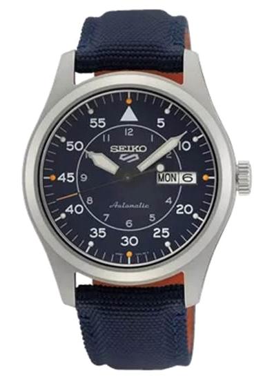 Seiko SRPH31K Takvimli 39 mm Lacivert Kanvas Kordon Analog Erkek Kol Saati