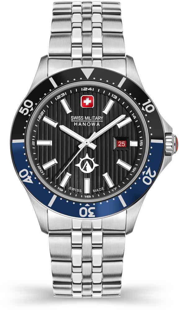 Swiss Military SMWGH2100603 Takvimli 42 mm Çelik Kordon Analog Erkek Kol Saati