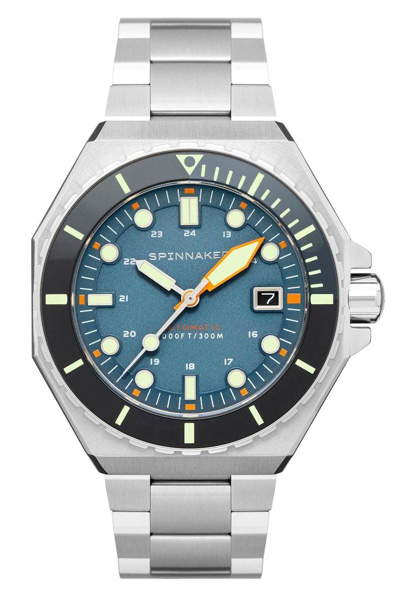 Spinnaker SP-5081-DD Takvimli 44 mm Çelik Kordon Analog Erkek Kol Saati