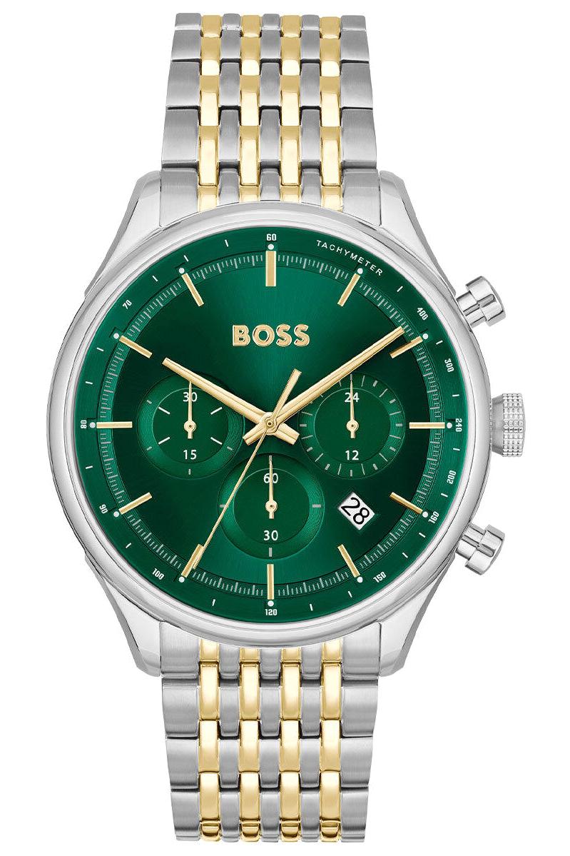 Boss Watches HB1514081 Takvimli 45 mm Altın-Çelik Kordon Analog Erkek Kol Saati