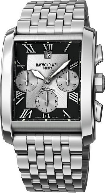 Raymond Weil 4878-ST-00268 Takvimli 37 mm Çelik Kordon Analog Kol Saati