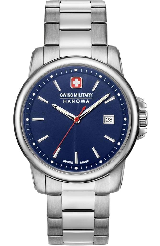 Swiss Military 06-5230.7.04.003 Takvimli 42 mm Çelik Kordon Analog Erkek Kol Saati