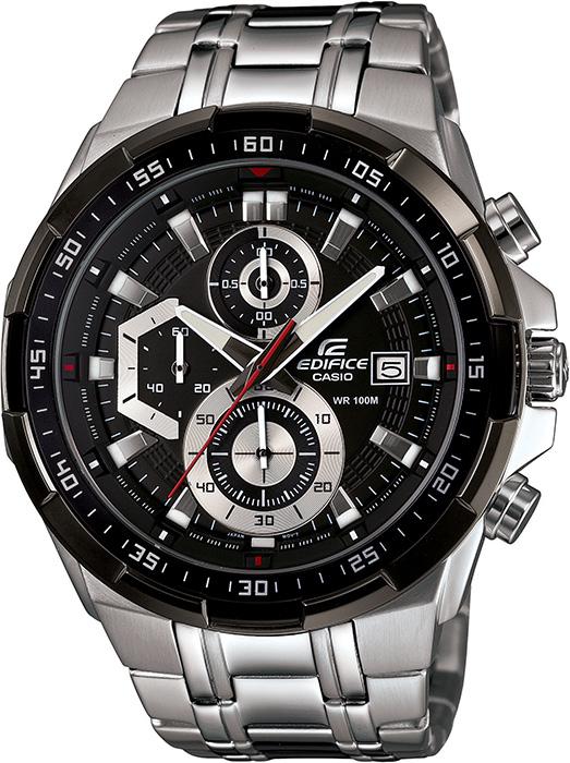 Casio EFR-539D-1AVUDF Takvimli 49.5 mm Çelik Kordon Analog Kol Saati