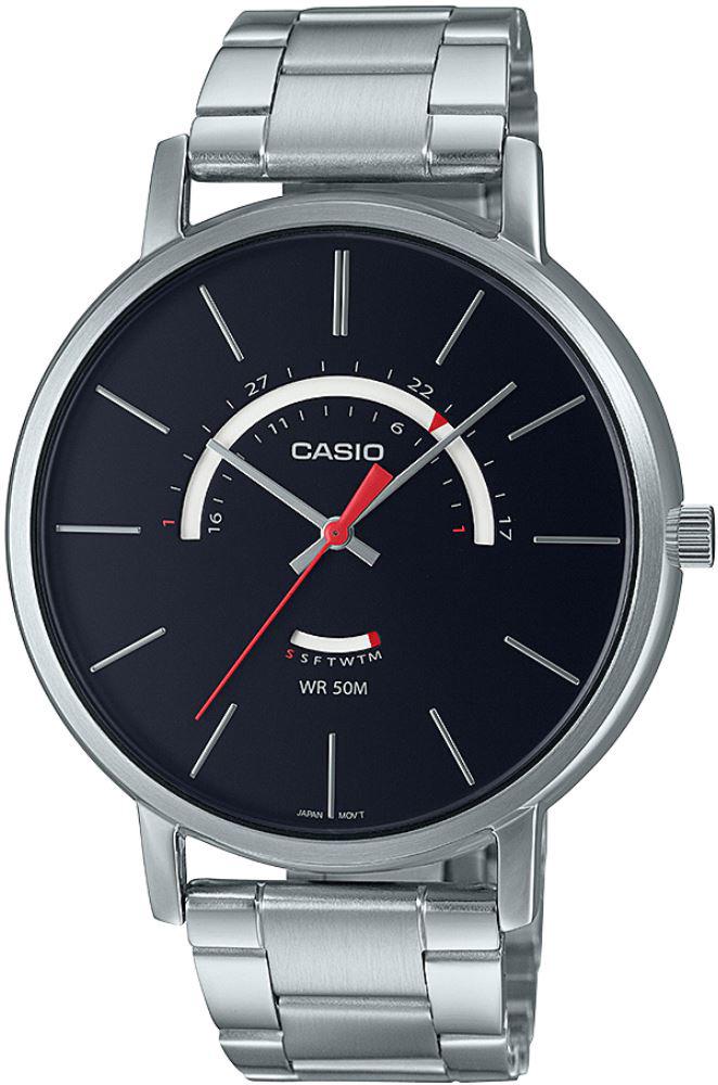 Casio MTP-B105D-1AVDF Takvimli 43 mm Çelik Kordon Analog Erkek Kol Saati