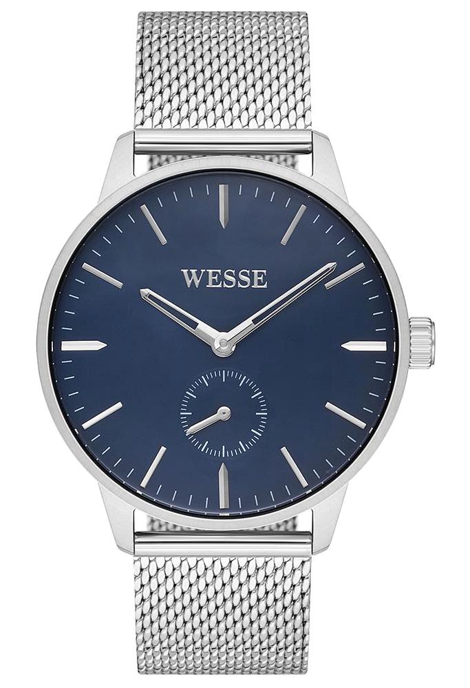 Wesse WWG205103 Pusulalı 42 mm Çelik Kordon Analog Erkek Kol Saati