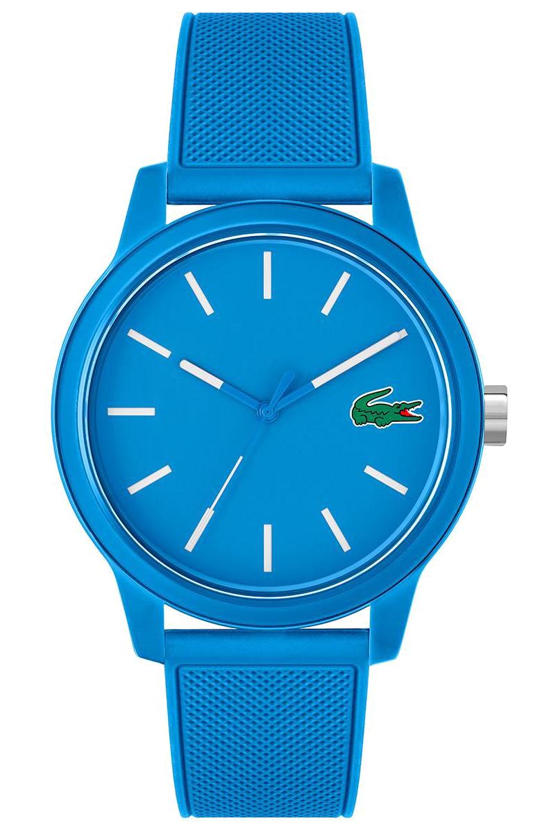 Lacoste LAC2011193 Mavi Silikon Kordon Analog Erkek Kol Saati