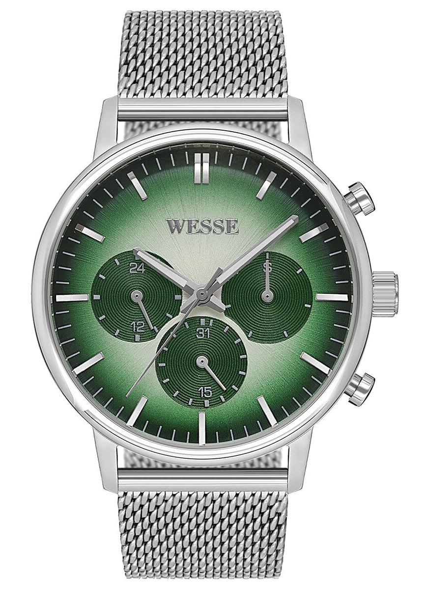 Wesse WWG402004 Pusulalı Takvimli 44 mm Çelik Kordon Analog Erkek Kol Saati