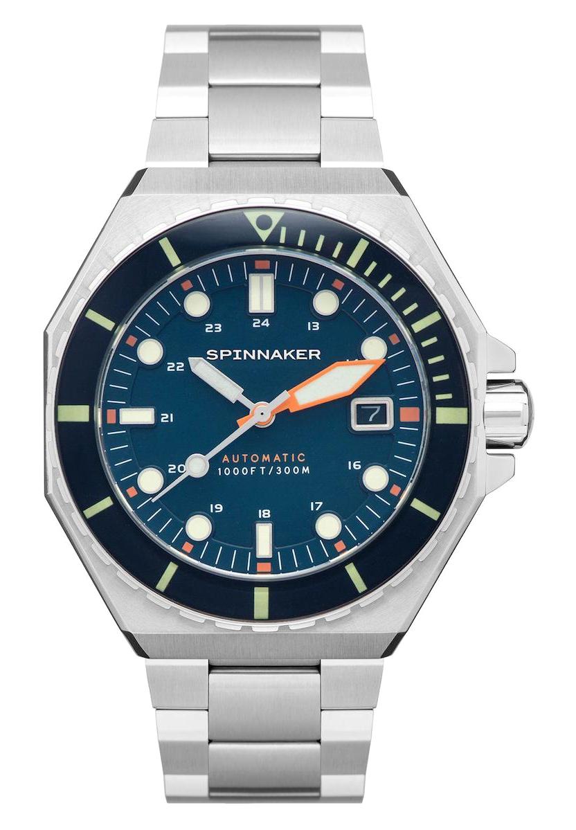 Spinnaker SP-5081-GG Takvimli 42 mm Çelik Kordon Analog Erkek Kol Saati