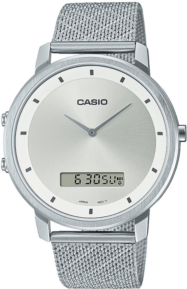 Casio MTP-B200M-7E Takvimli 41 mm Çelik Kordon Analog Kol Saati