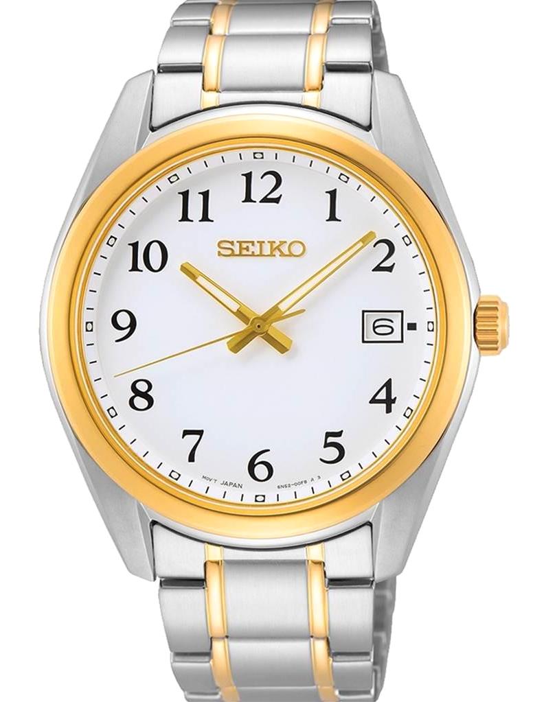 Seiko SUR460P Takvimli 40 mm Altın-Çelik Kordon Analog Erkek Kol Saati