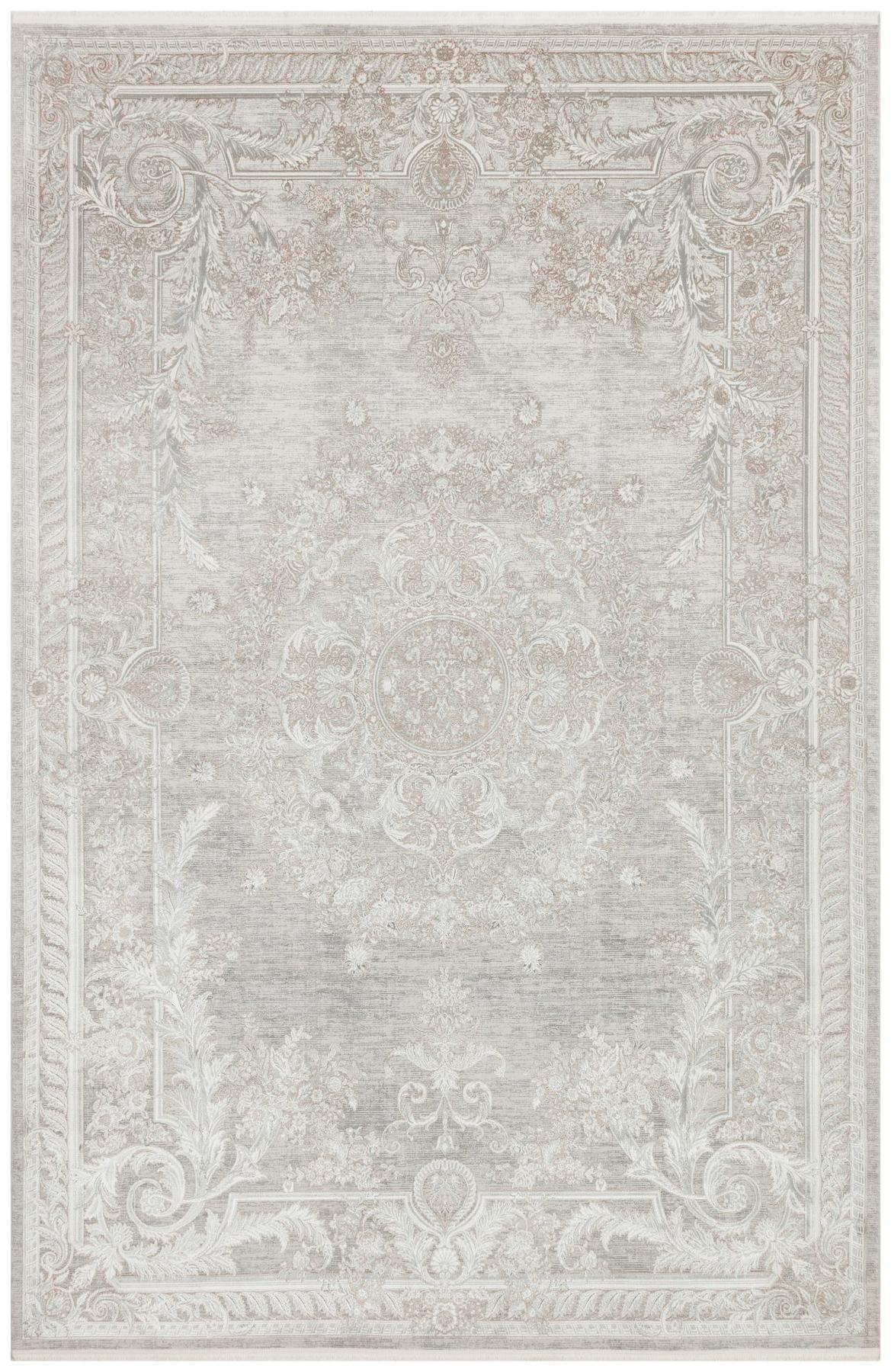 Apex Queen 8116 Çok Renkli Pamuk Yıkanabilir İnce Kaymaz Jüt Taban Dikdörtgen Makine Dokuma Salon Halısı 100x150 cm