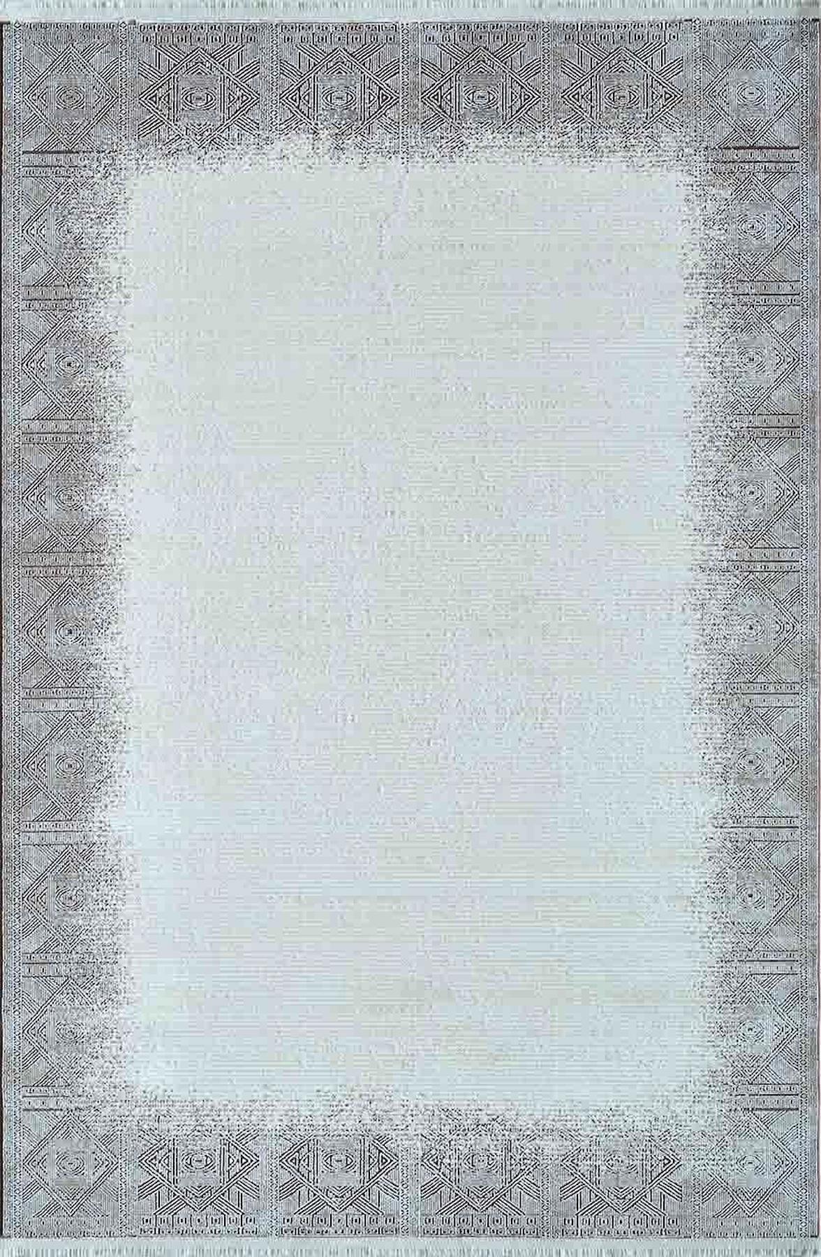 Artemis Halı Mina 09107A Çok Renkli Akrilik Yıkanabilir İnce Kaymaz Jüt Taban Dikdörtgen Makine Dokuma Salon Halısı 80x150 cm