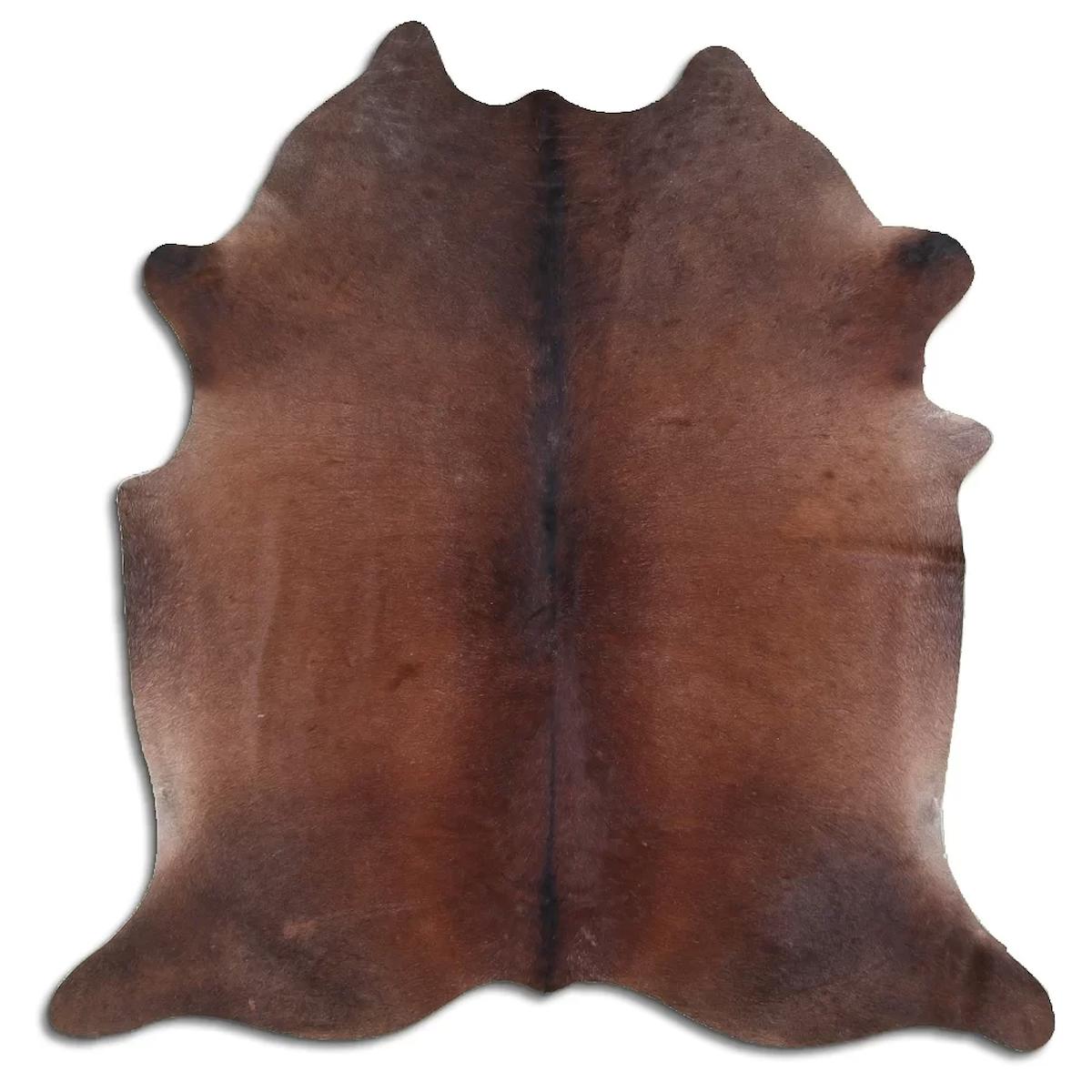 Fiesta Leather Art 62267 Çok Renkli 51 mm Deri Toz Tutmaz Yıkanabilir İnce Kaymaz Deri Taban Oval Makine Dokuma Salon Halısı 140x200 cm