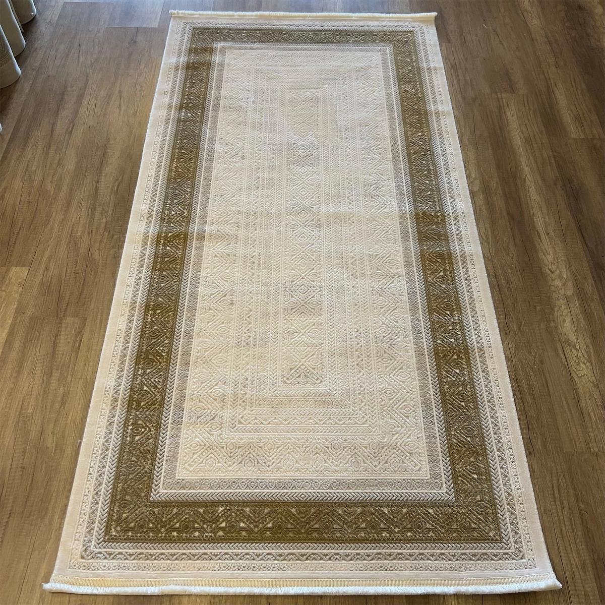 Luxess Halı Valeria 1074 Gri 8 mm Mikropolyester Antibakteriyel Yıkanabilir İnce Kaymaz Dikdörtgen Makine Dokuma Salon Halısı 200x290 cm