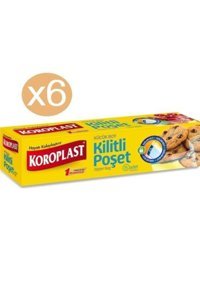 Koroplast Küçük Kilitli Buz Dolabı Poşeti 6x12 Adet