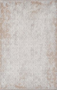 Artemis Halı Artex 02503C Bordo - Krem Akrilik Yıkanabilir İnce Kaymaz Jüt Taban Dikdörtgen Makine Dokuma Salon Halısı 160x160 cm